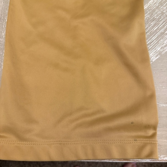 Baby Phat Tan Mustard Gold Casual Flared Track Pants - Picture 9 of 11